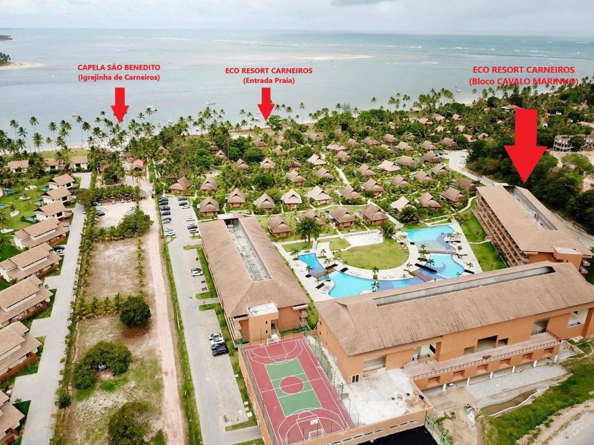 Praia Dos Carneiros Flat 120-Cm Eco Resort - Ao Lado Da Igrejinha Тамандаре Экстерьер фото